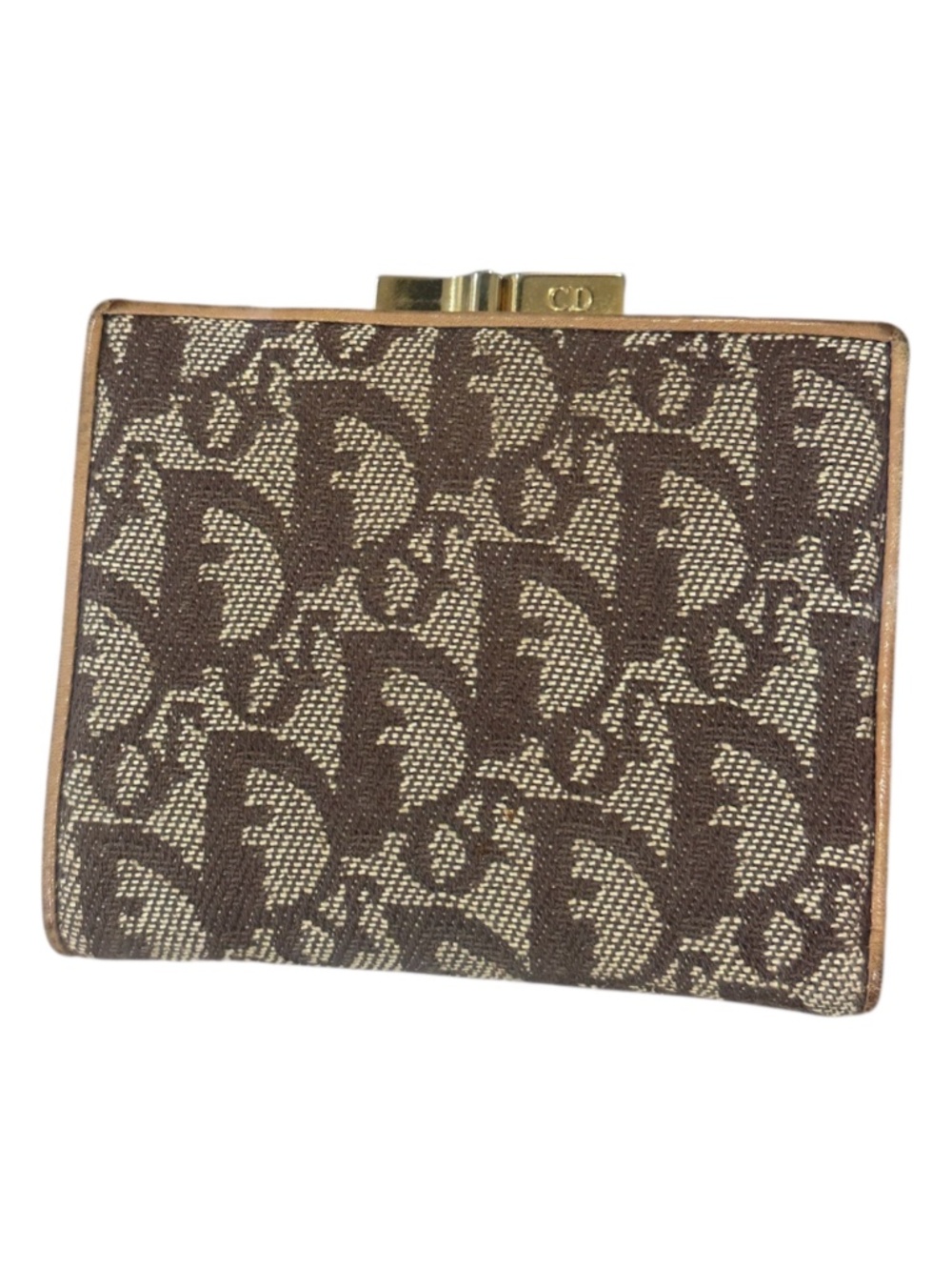 Dior Trotter Kisslock Wallet